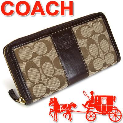 Coach Wallets - 41576 coffee/apricot